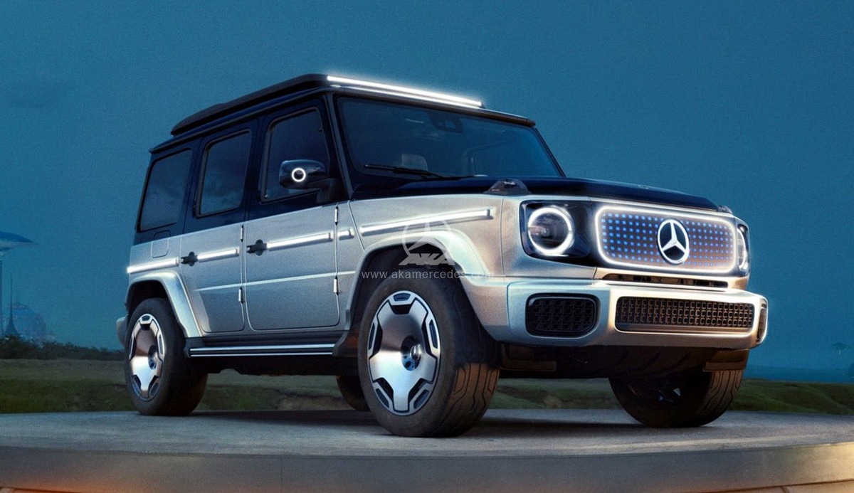 Mercedes EQG Concept - bản G-class chạy điện